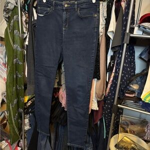 Michael Kors Dark Blue Izzy Skinny Jeans